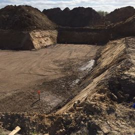 Dählmann Erdbau & Transport Zeven Absenkung