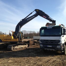 Dählmann Erdbau & Transport Zeven Baggerkran