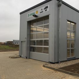 Dählmann Erdbau & Transport Zeven Pflaster Rolltor