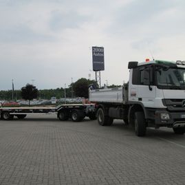 Dählmann Erdbau & Transport Zeven Schwertransport